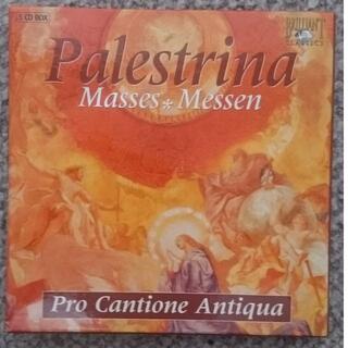 DF　　Palestrina - Masses パレストリーナ　宗教曲集　５CD(クラシック)