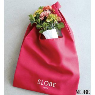 スローブイエナ(SLOBE IENA)のMORE 2019年 7月号 付録 SLOBE IENA  マルシェバッグ(エコバッグ)