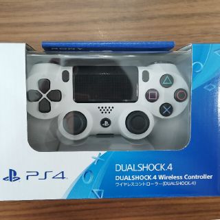 ソニー(SONY)のワイヤレスコントローラー (DUALSHOCK 4) グレイシャー・ホワイト(家庭用ゲーム機本体)