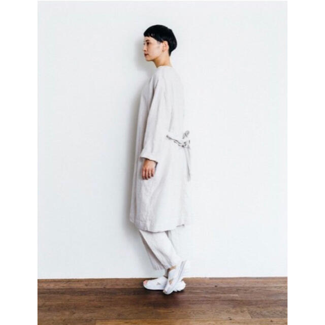 美品 fog linen work リトアニア製 リネンテーラードジャケット