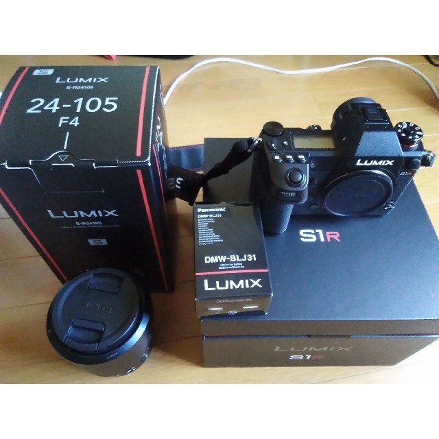 代引き人気 Panasonic - レンズセット おまけ付き 24-105mm + S1R 美品 Lumix ミラーレス一眼 代引き人気 Panasonic - レンズセット おまけ付き 24-105mm + S1R 美品 Lumix ミラーレス一眼