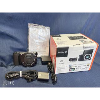 ソニー(SONY)のSONY ‪α‬5000 ILCE-5000L ブラック(ミラーレス一眼)