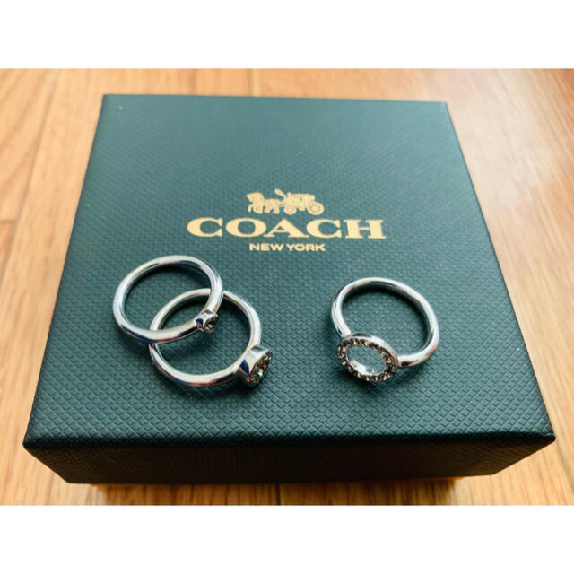 COACH(コーチ)のCOACH  5号  シルバーリング レディースのアクセサリー(リング(指輪))の商品写真