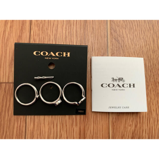 COACH(コーチ)のCOACH  5号  シルバーリング レディースのアクセサリー(リング(指輪))の商品写真