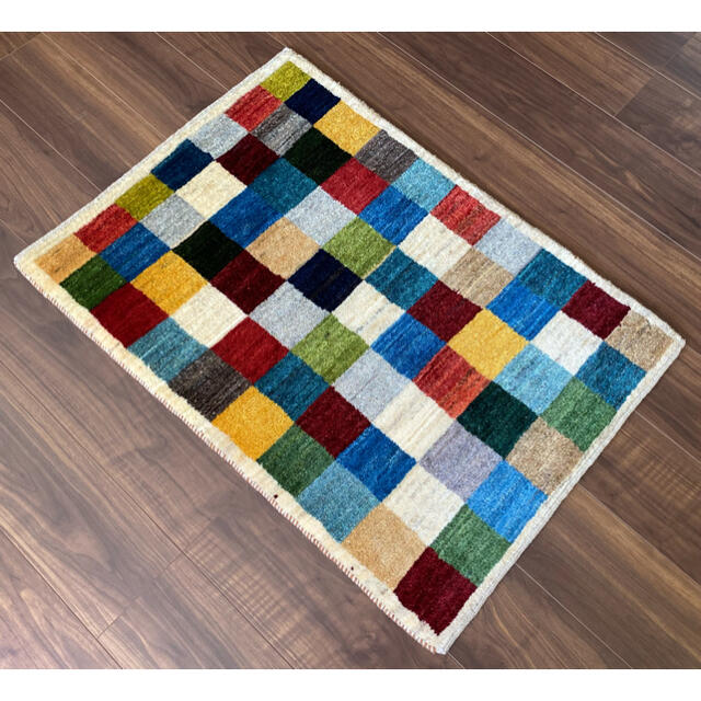 ゾランヴァリ ギャッベ 90×63cm ZOLLANVARI ゾランヴァリ ギャッベ 90×63cm ZOLLANVARI