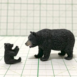 バンダイ(BANDAI)のバンダイ　世界自然動物　ヒマラヤグマ　フィギュア(その他)