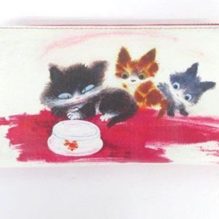 ROCOCO - 送料無料☆新品☆春財布☆ロココギャビー☆かわいい猫の財布☆小銭入れあり