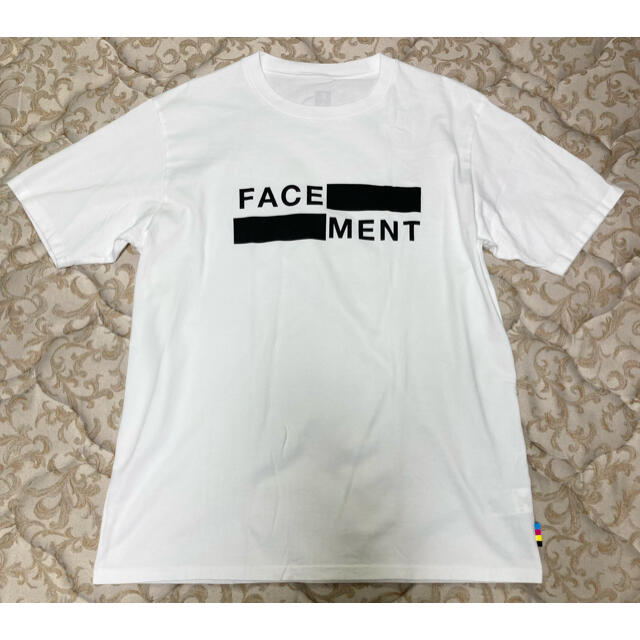 FRAGMENT(フラグメント)のfragment×FACETASM  コラボTシャツ　白　XL メンズのトップス(Tシャツ/カットソー(半袖/袖なし))の商品写真