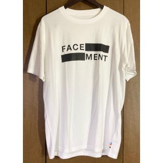 フラグメント(FRAGMENT)のfragment×FACETASM  コラボTシャツ　白　XL(Tシャツ/カットソー(半袖/袖なし))