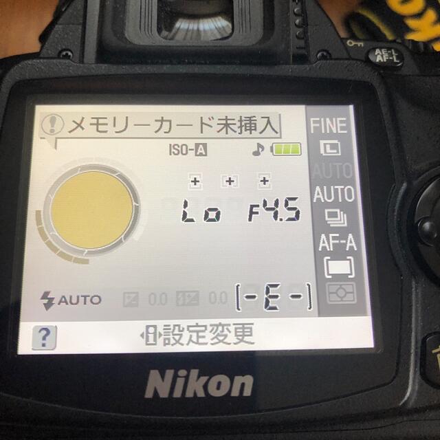 Nikon D40x ダブルズームキット 7