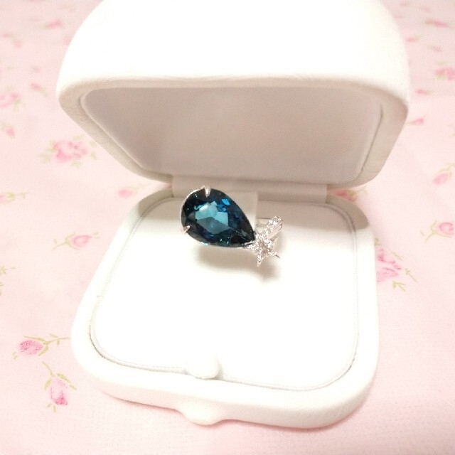 国内正規品 スタージュエリー K18 リング NIGHT BLUE 指輪 ロンドン