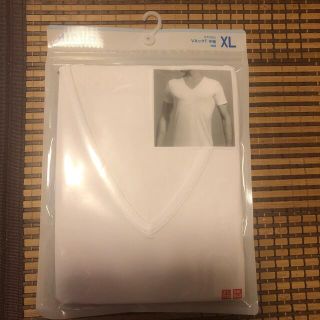 ユニクロ(UNIQLO)のエアリズム　VネックT 半袖　XL(その他)