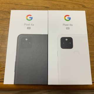 グーグルピクセル(Google Pixel)のGoogle pixel 4a  5G 2台(スマートフォン本体)