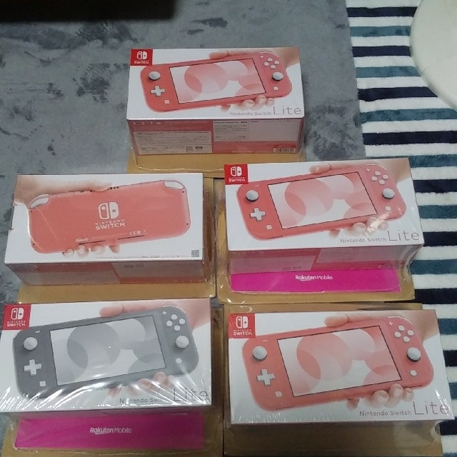 超熱 Nintendo switch lite 新品未開封品 5個セット - Switch 携帯用ゲーム機本体 超熱 Nintendo switch lite 新品未開封品 5個セット - Switch 携帯用ゲーム機本体