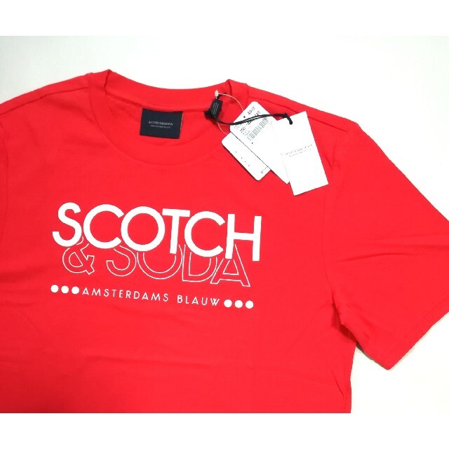 SCOTCH & SODA(スコッチアンドソーダ)の新品　SCOTCH&SODA  スコッチ&ソーダ　Tシャツ メンズのトップス(Tシャツ/カットソー(半袖/袖なし))の商品写真