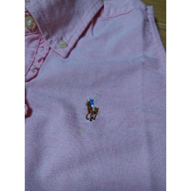 POLO RALPH LAUREN(ポロラルフローレン)の値下げしました(^ ^)子供服(140cm)ラルフローレンシャツ キッズ/ベビー/マタニティのキッズ服女の子用(90cm~)(ブラウス)の商品写真