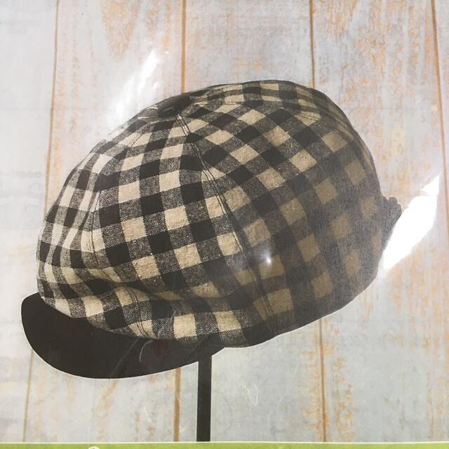 ハンチング帽子　手作りキット ハンドメイドのファッション小物(帽子)の商品写真