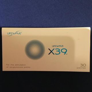 X39 エックスサーティナイン　パッチ　LIFEWAVE  ライフウェイブ(その他)