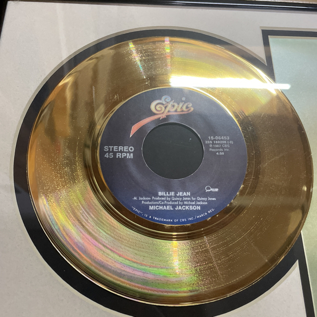  超希少 世界2,500枚限定 マイケルジャクソン Billie Jean エンタメ/ホビーのタレントグッズ(ミュージシャン)の商品写真