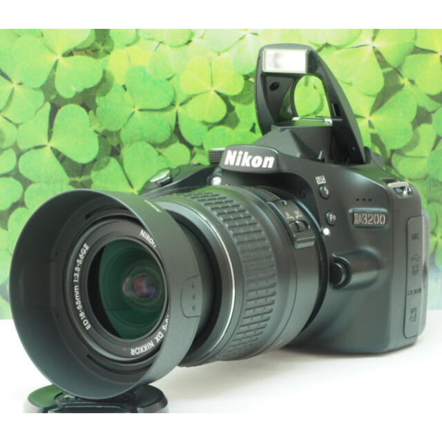 Nikon - 【美品】スマホへ転送も可能⭐️高画質 Nikon D3200標準レンズ