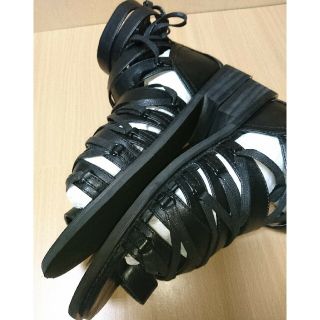 MIDAS】エルシオールサンダル 黒 L メンズ | vrealitybolivia.com