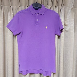 ポロラルフローレン(POLO RALPH LAUREN)のラルフ　ポロシャツ紫（S）(ポロシャツ)