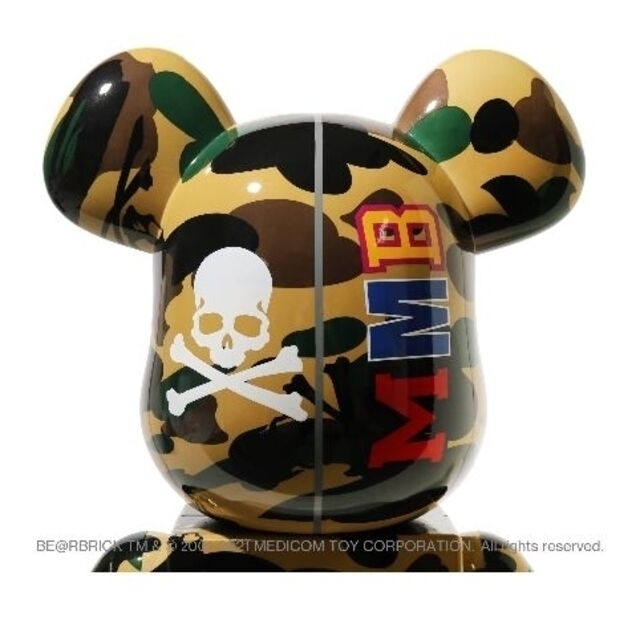 MEDICOM TOY(メディコムトイ)のMASTERMIND VS BAPE(R) BE@RBRICK 1000%  エンタメ/ホビーのおもちゃ/ぬいぐるみ(その他)の商品写真