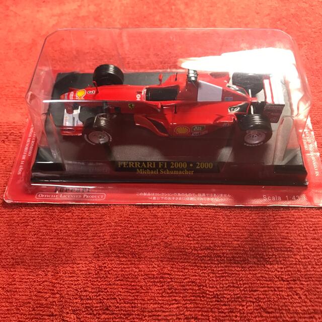 Ferrari(フェラーリ)のFerrari F1 2000 Mishael Schumacher 1/43 エンタメ/ホビーのおもちゃ/ぬいぐるみ(模型/プラモデル)の商品写真