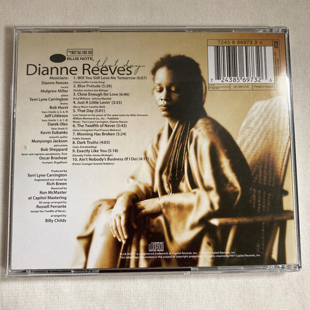 Dianne Reeves “that day” エンタメ/ホビーのCD(ジャズ)の商品写真