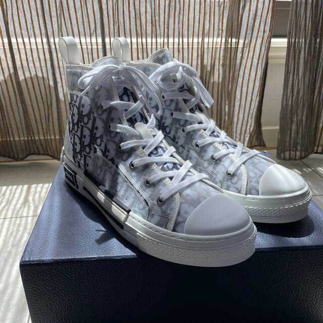 DIOR HOMME(ディオールオム)のDior B23 オブリーク　ハイカットスニーカー 29cm メンズの靴/シューズ(スニーカー)の商品写真