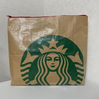 スターバックスコーヒー(Starbucks Coffee)の【ハンドメイド】紙袋リメイクバッグ【スタバ】(バッグ)