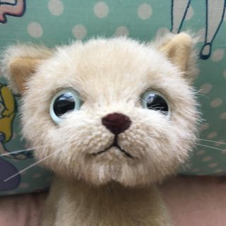 ハッチ様専用　子猫ちゃん　ぬいぐるみ　ベージュ(ぬいぐるみ)