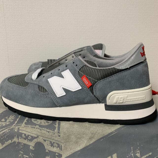 スニーカー新品　new balance M990 VS1   US9.5 27.5cm