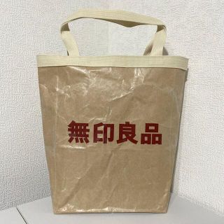 ムジルシリョウヒン(MUJI (無印良品))の【ハンドメイド】紙袋リメイクトートバッグ【無印良品】(バッグ)