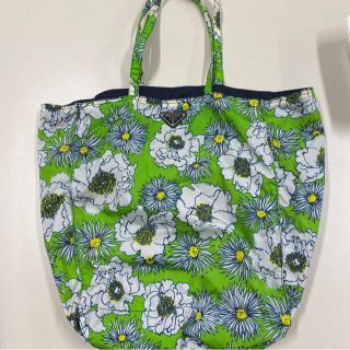 PRADA キャンバストート　花柄　旅行