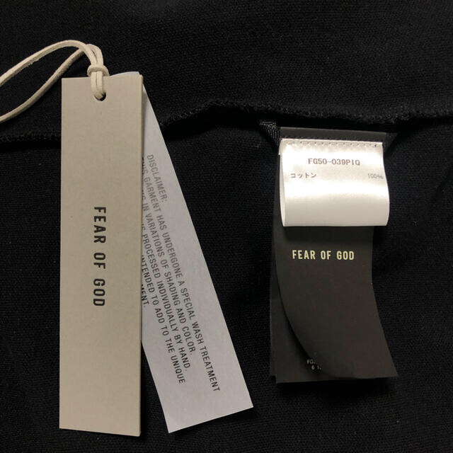 FEAR OF GOD(フィアオブゴッド)のFear of God 7th Pocket Tee Black L メンズのトップス(Tシャツ/カットソー(半袖/袖なし))の商品写真