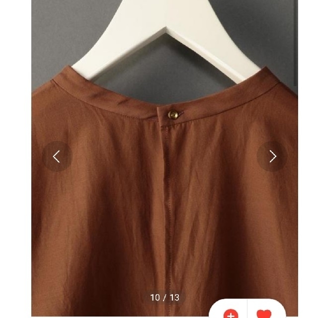 BEAUTY&YOUTH UNITED ARROWS(ビューティアンドユースユナイテッドアローズ)の＜6(ROKU)＞GATHER SLEEVE BLOUSE レディースのトップス(シャツ/ブラウス(長袖/七分))の商品写真