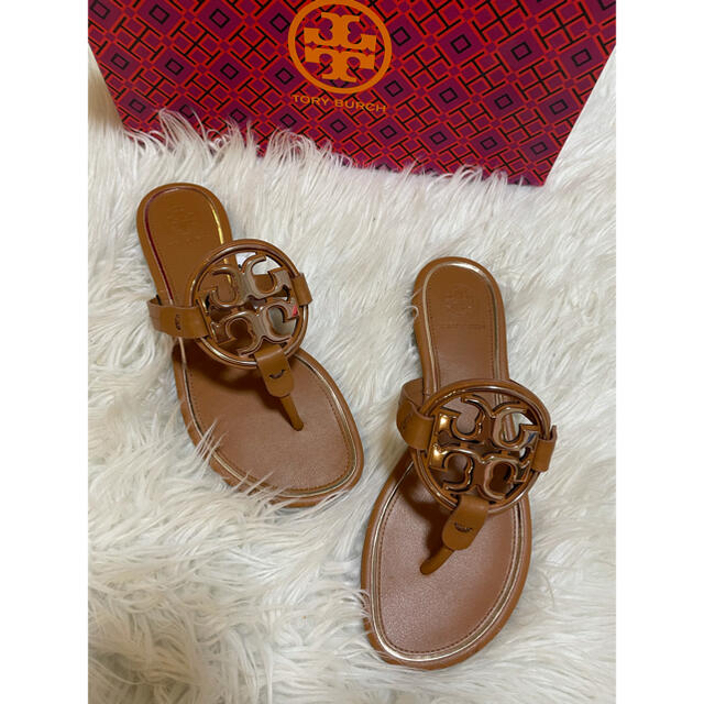 【高品質】 Tory Burch - トリーバーチ サンダル レザー サンダル 【高品質】 Tory Burch - トリーバーチ サンダル レザー サンダル
