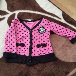 SHAMA♡GIRL ピンクドットカーディガン(カーディガン)