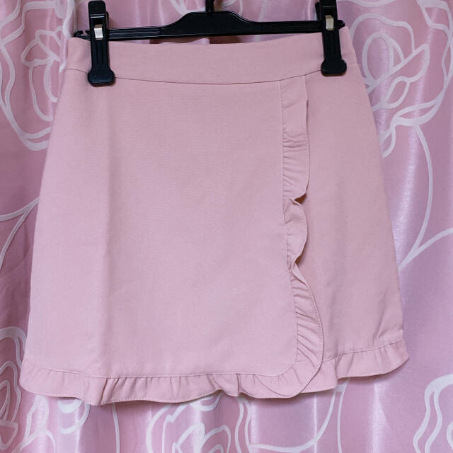 Swankiss(スワンキス)のタグ付き未使用 台型スカート ピンク レディースのスカート(ミニスカート)の商品写真