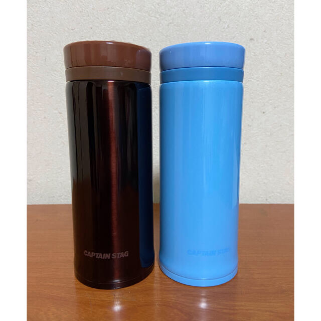 CAPTAIN STAG(キャプテンスタッグ)の新品　キャプテンスタッグ　ステンレス　携帯用魔法瓶　マグボトル　水筒 キッズ/ベビー/マタニティの授乳/お食事用品(水筒)の商品写真