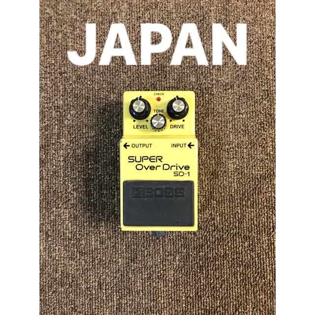 JAPAN BOSS SD-1 SUPER OverDrive ボス