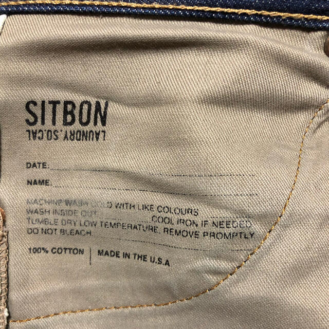 SITBON  シットボン　メンズ　デニム   パンツ 4