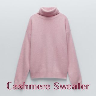 ザラ(ZARA)のZARA★カシミヤ★ハイネック★セーター★M(ニット/セーター)