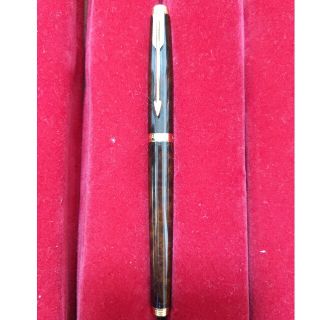 パーカー(Parker)のパーカー万年筆　75 ブラウンマーブル　14K X(ペン/マーカー)