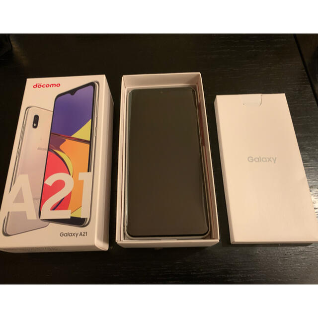 Galaxy A21 docomo 新品 フィルム付き