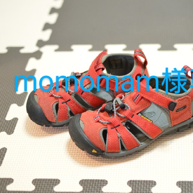 KEEN(キーン)の【専用momomam様】KEEN サンダル 18㎝ キッズ/ベビー/マタニティのキッズ靴/シューズ(15cm~)(サンダル)の商品写真