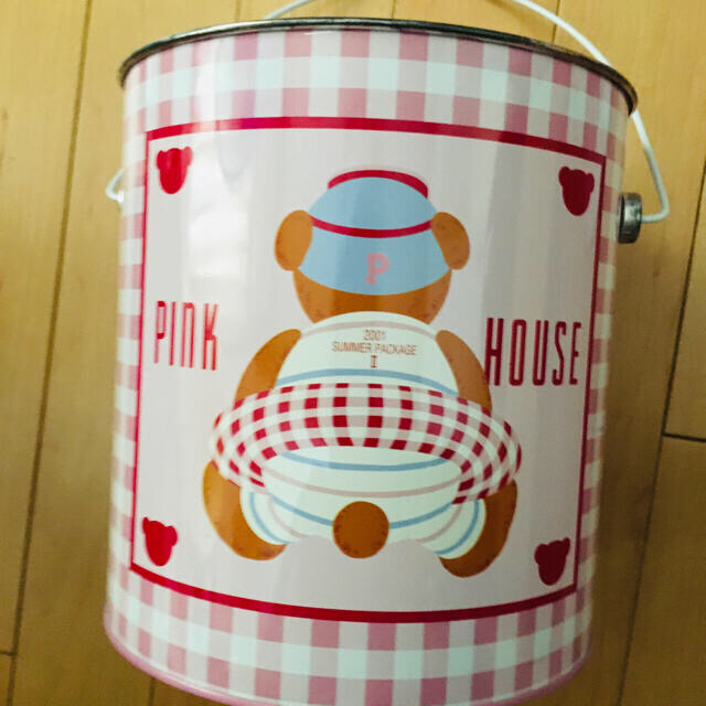 PINK HOUSE(ピンクハウス)の激レア　ピンク　いっぱい　ベビーピンクハウス缶 キッズ/ベビー/マタニティのキッズ服女の子用(90cm~)(Tシャツ/カットソー)の商品写真