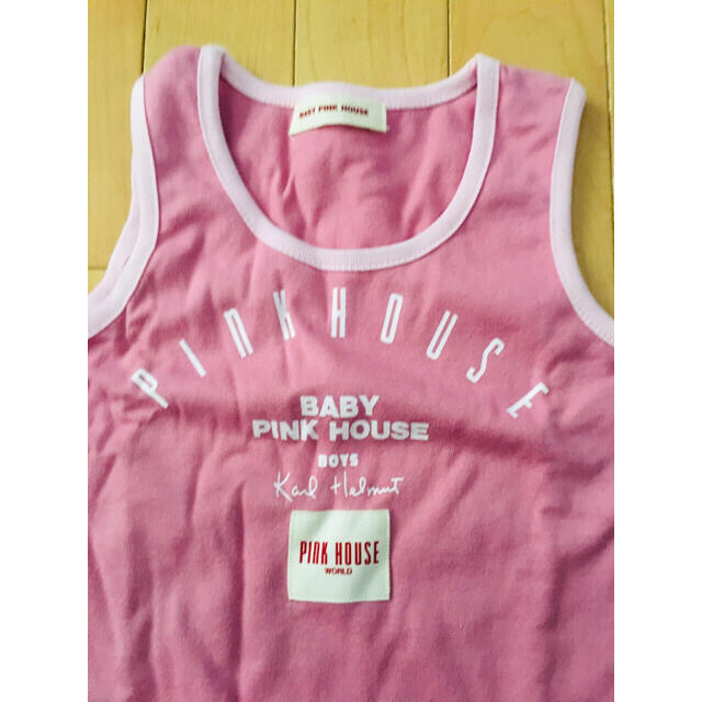 PINK HOUSE(ピンクハウス)の激レア　ピンク　いっぱい　ベビーピンクハウス缶 キッズ/ベビー/マタニティのキッズ服女の子用(90cm~)(Tシャツ/カットソー)の商品写真