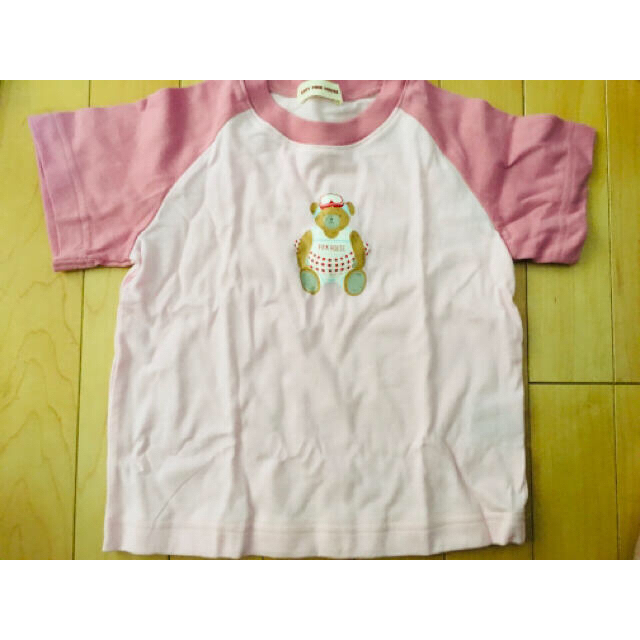 PINK HOUSE(ピンクハウス)の激レア　ピンク　いっぱい　ベビーピンクハウス缶 キッズ/ベビー/マタニティのキッズ服女の子用(90cm~)(Tシャツ/カットソー)の商品写真